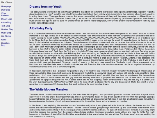 dreams/dreamlogs/Dream_Retrospectives screenshot