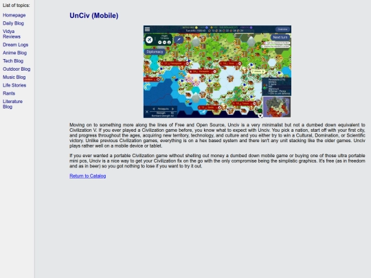 vidya/unciv screenshot