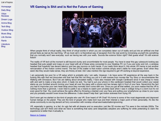 vidya/vr screenshot