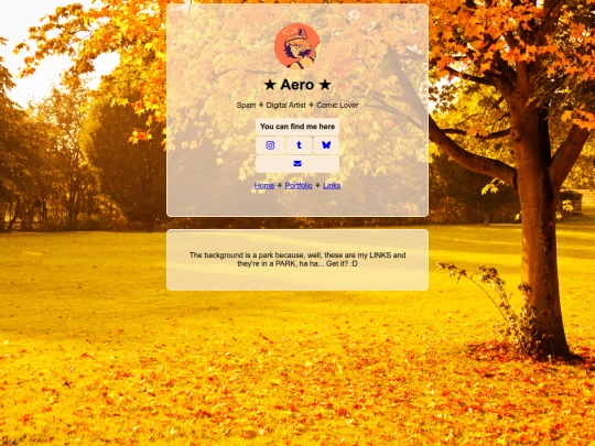 social-links screenshot