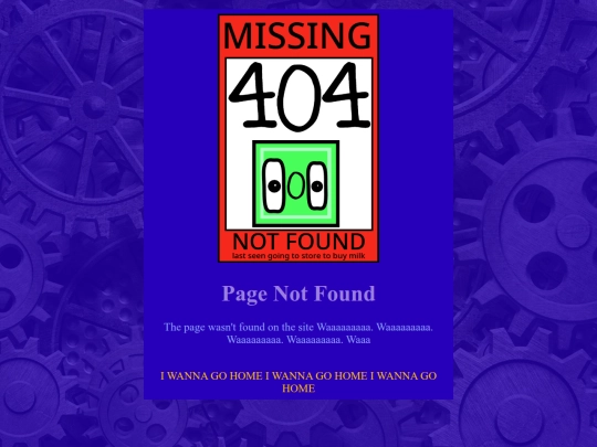 not_found screenshot