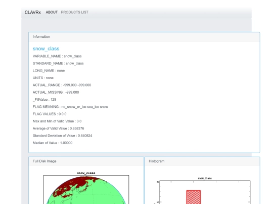 clavrx/snow_class screenshot