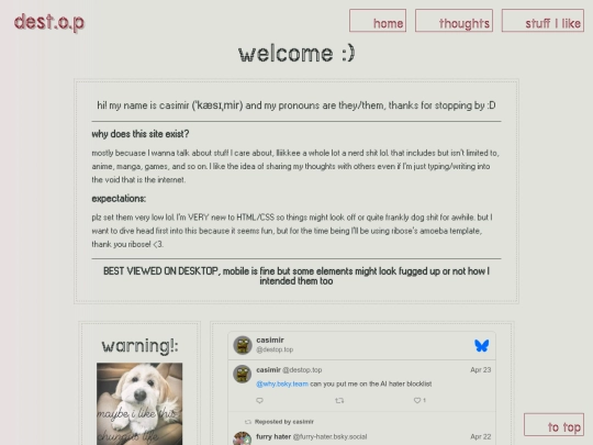 index screenshot