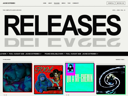 releases screenshot