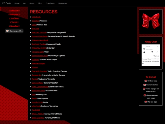 resources screenshot