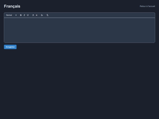 francais screenshot