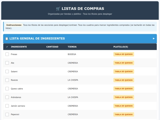 listanavidad screenshot