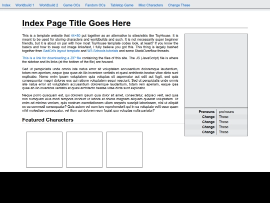 index screenshot