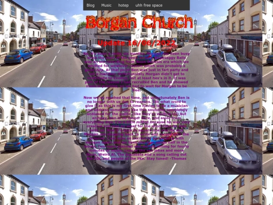 blog screenshot