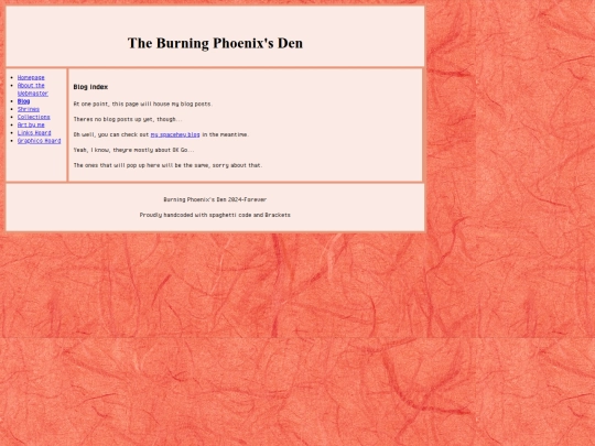 blogindex screenshot