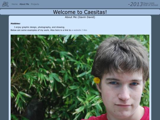 Aboutme screenshot