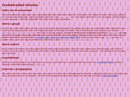 consideracoes screenshot