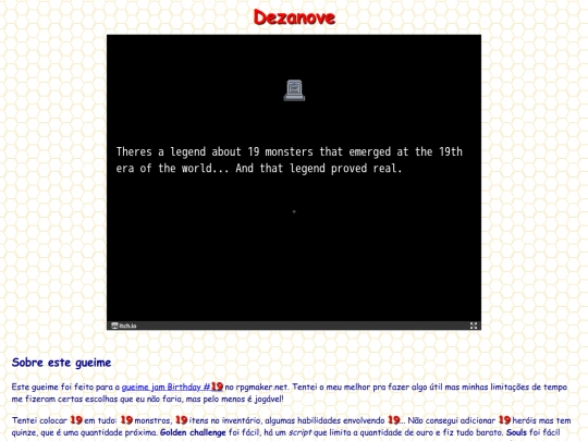 dezanove screenshot