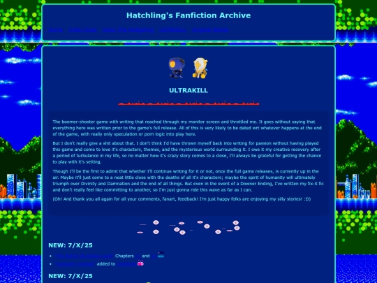 fanfic_archive/ultrakill screenshot