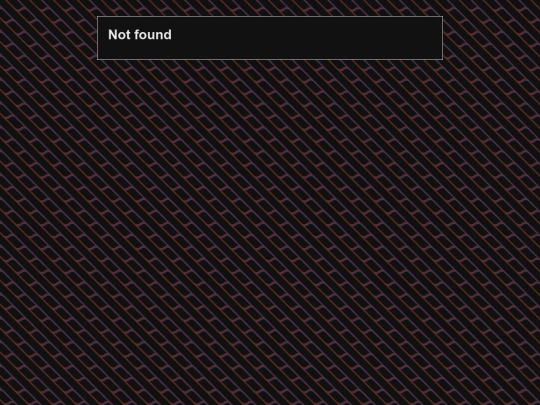 not_found screenshot