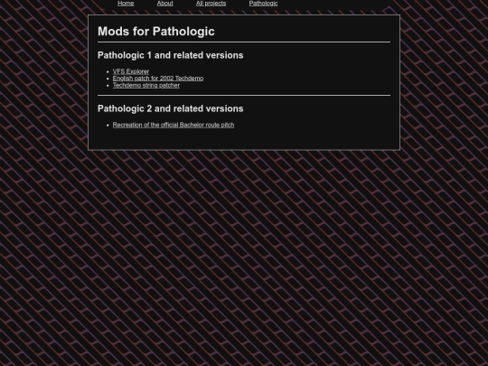pathologic screenshot
