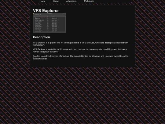 pathologic/vfs_explorer screenshot