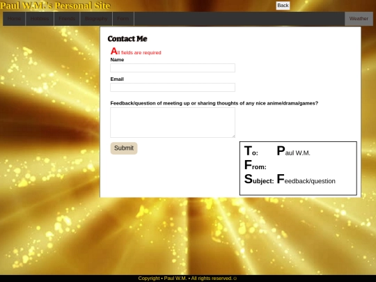 form screenshot