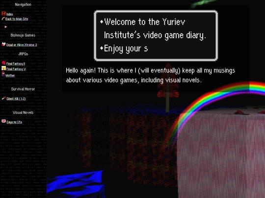 diaries/gaming screenshot