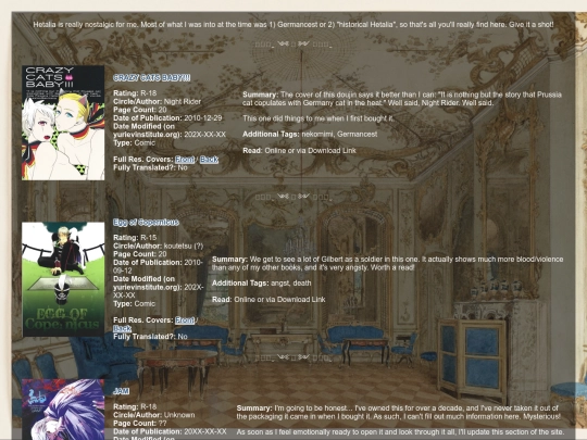 doujinshi/hetalia screenshot
