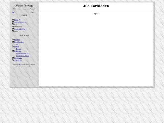 fanfiction/fics screenshot