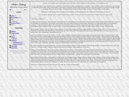 fanfiction/home screenshot