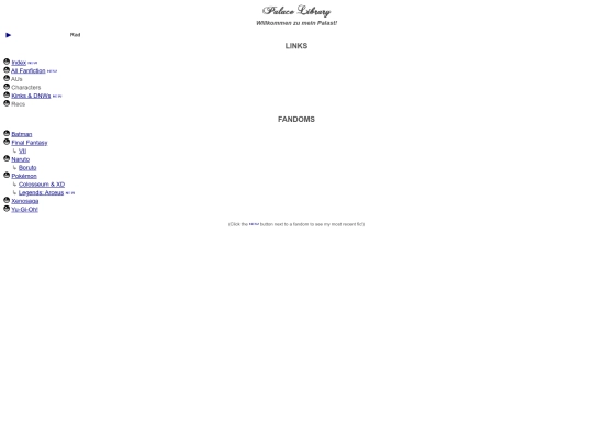 fanfiction/sidebar screenshot