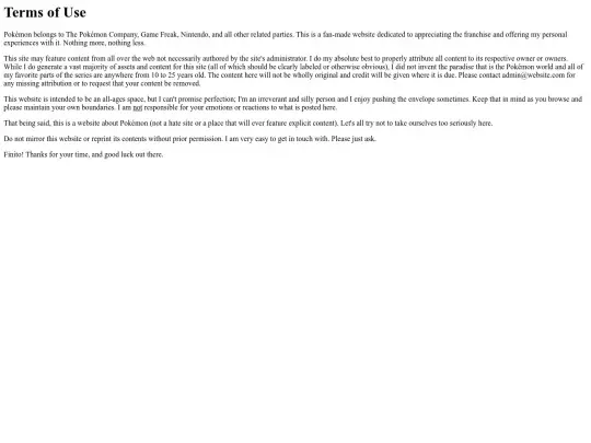 site/route109/terms screenshot
