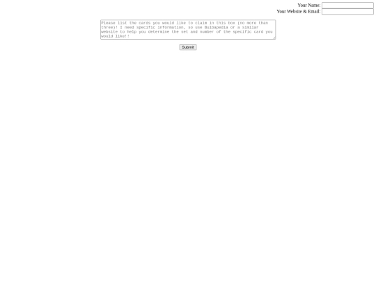 testform screenshot