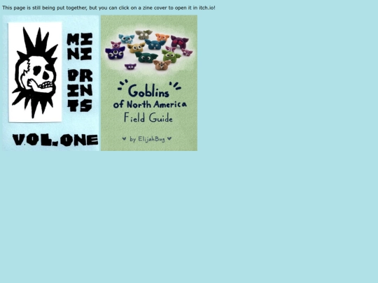 zines screenshot