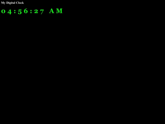 js2022/clock screenshot