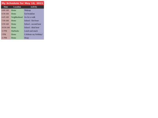 table_style screenshot