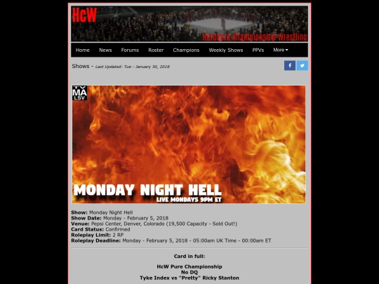 weeklyshows screenshot