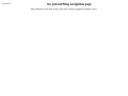 myblog screenshot
