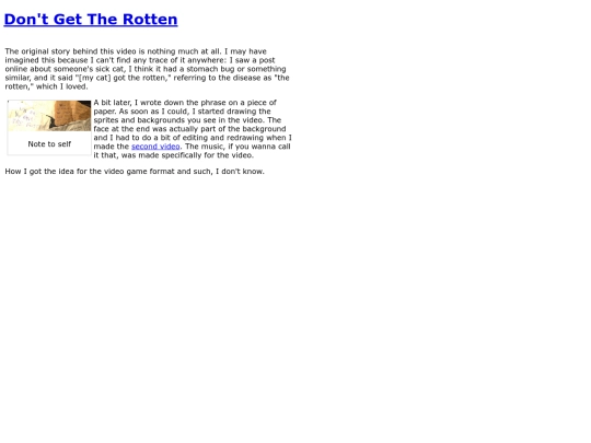 projects/dontgettherotten screenshot