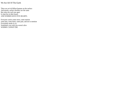 writing/1WeAreAllOfTheEarth screenshot