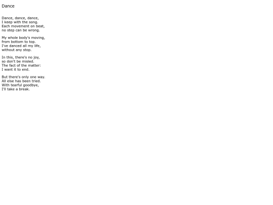 writing/2Dance screenshot