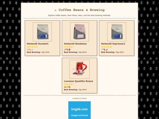coffee screenshot