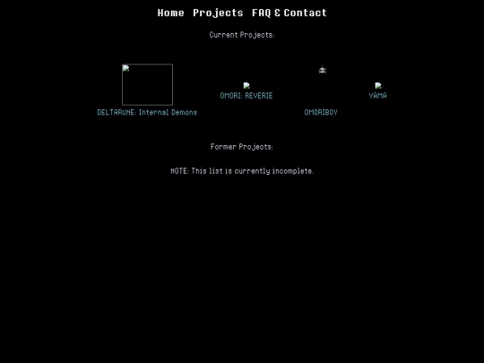projects screenshot