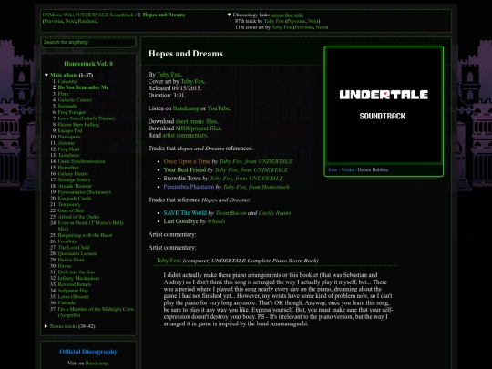 utdrmusicwiki/track/hopes-and-dreams screenshot