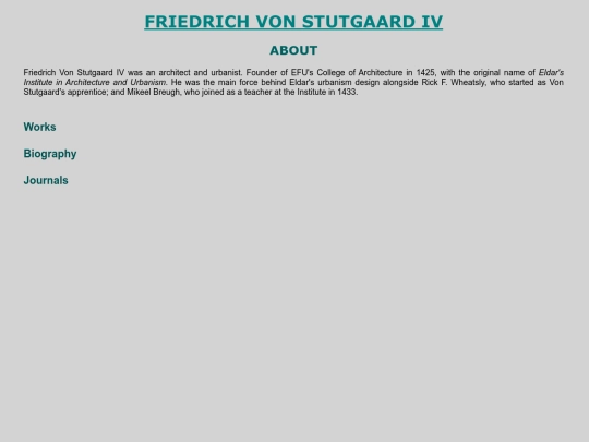 fake-architect/Von-Stutgaard-home screenshot