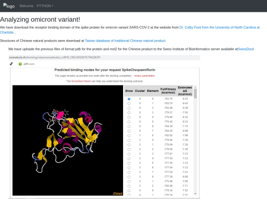 covid19 screenshot