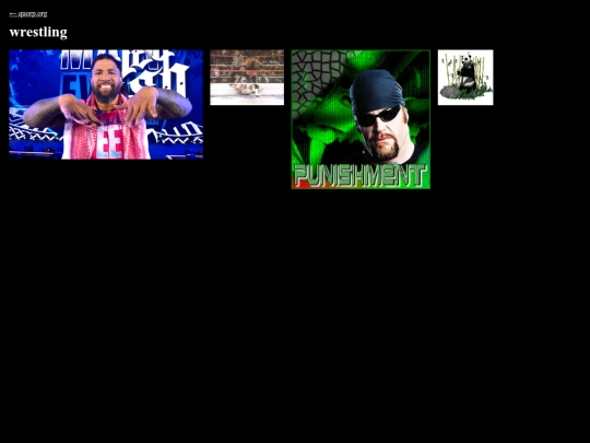wrestling screenshot