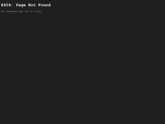 not_found screenshot