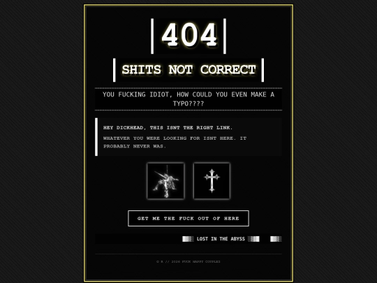 not_found screenshot