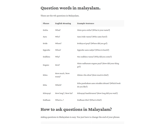 conversational-malayalam/questions screenshot