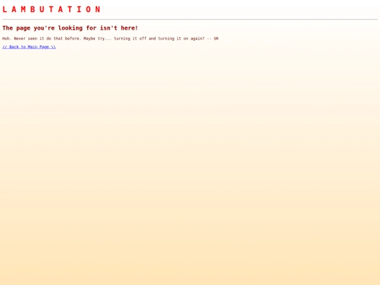not_found screenshot