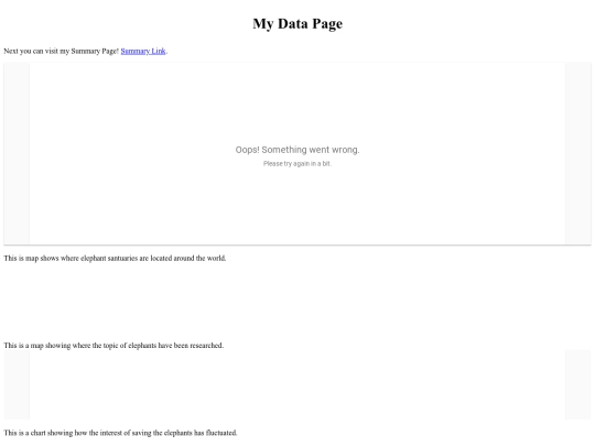 data screenshot