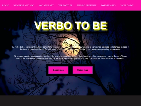 verb-to-be screenshot