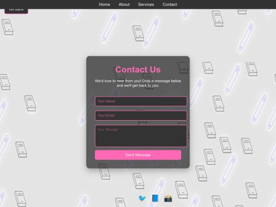 contact screenshot